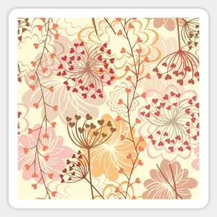 Floral pattern Sticker